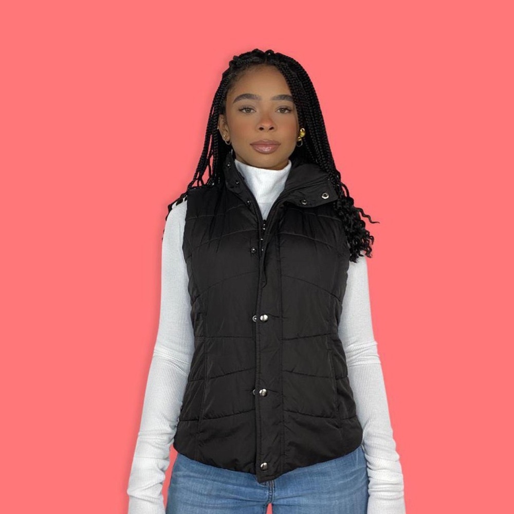 Brown Puffer Vest